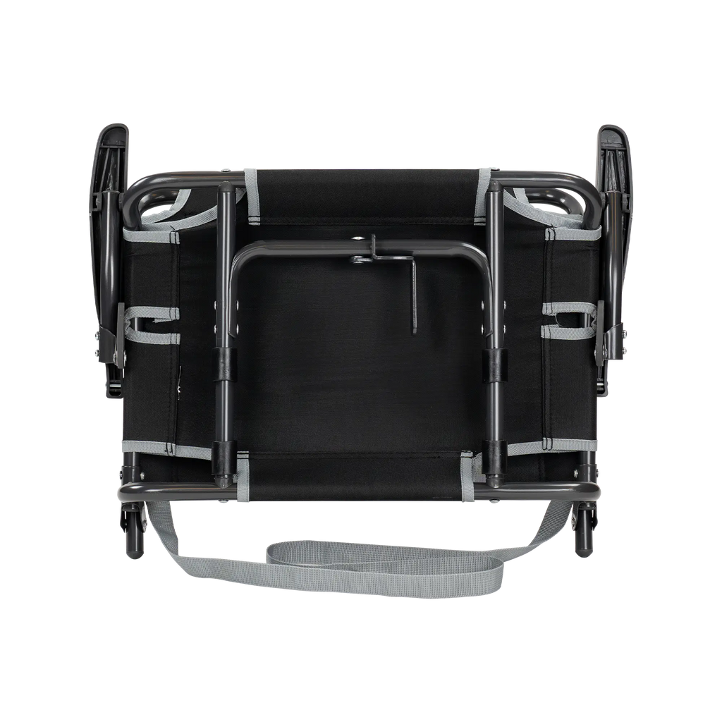 Secure-Hook Big Comfort Stadium Chair with Armrests - Choice 465 - Lightweight Folding Bleacher Chair with Cushioning Detail