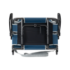 Secure-Hook Big Comfort Stadium Chair with Armrests - Choice 465 - Lightweight Folding Bleacher Chair with Cushioning Detail