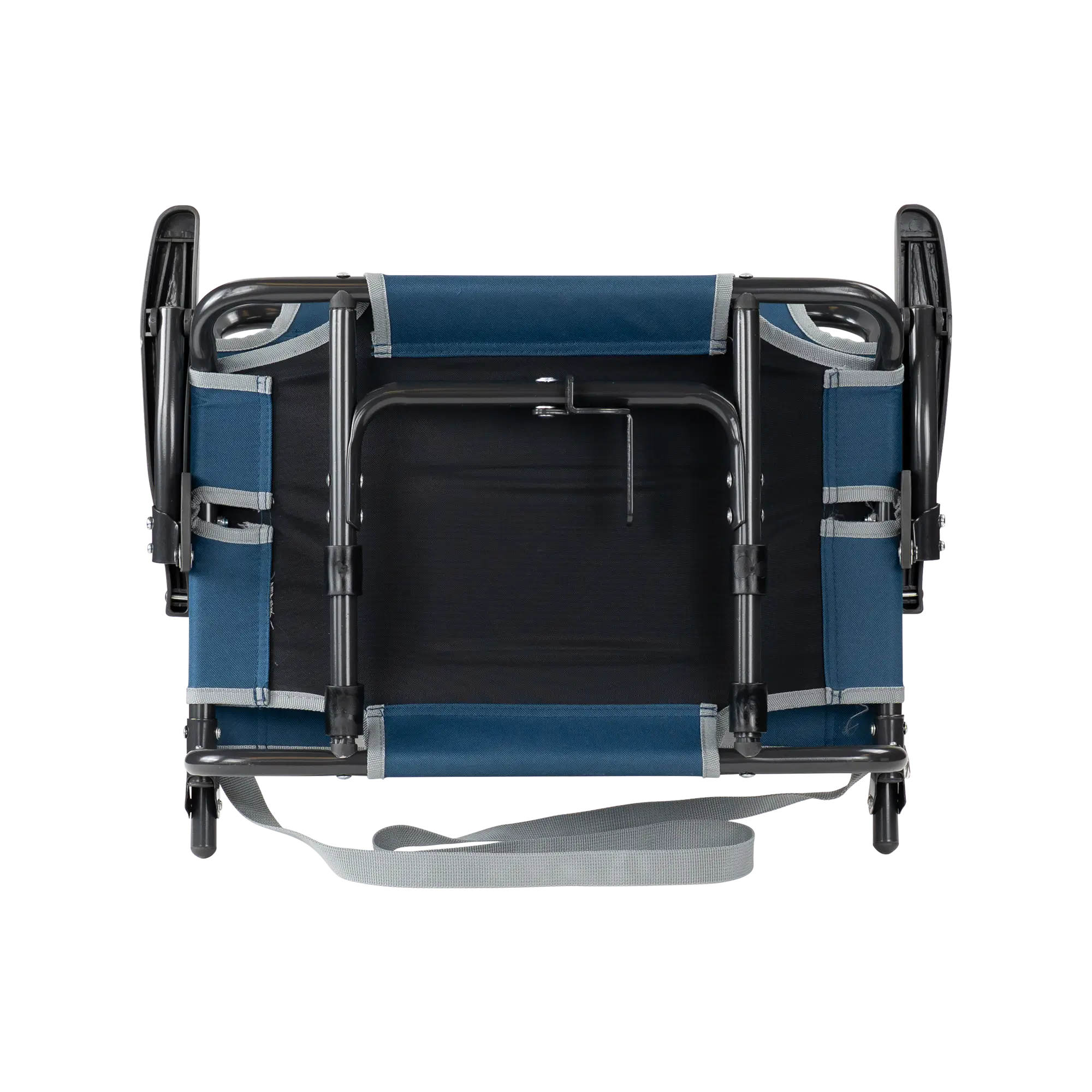 Secure-Hook Big Comfort Stadium Chair with Armrests - Choice 465 - Lightweight Folding Bleacher Chair with Cushioning Detail