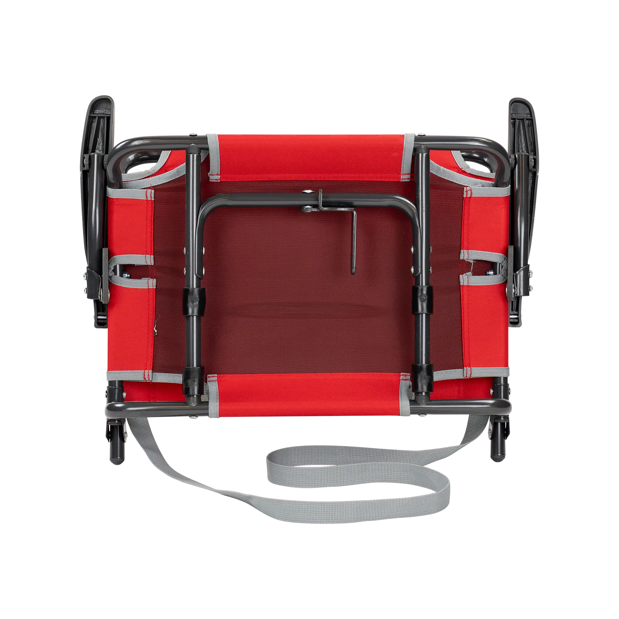 Secure-Hook Big Comfort Stadium Chair with Armrests - Choice 465 - Lightweight Folding Bleacher Chair with Cushioning Detail