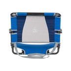 Secure-Hook Big Comfort Stadium Chair with Armrests - Choice 465 - Lightweight Folding Bleacher Chair with Cushioning Detail