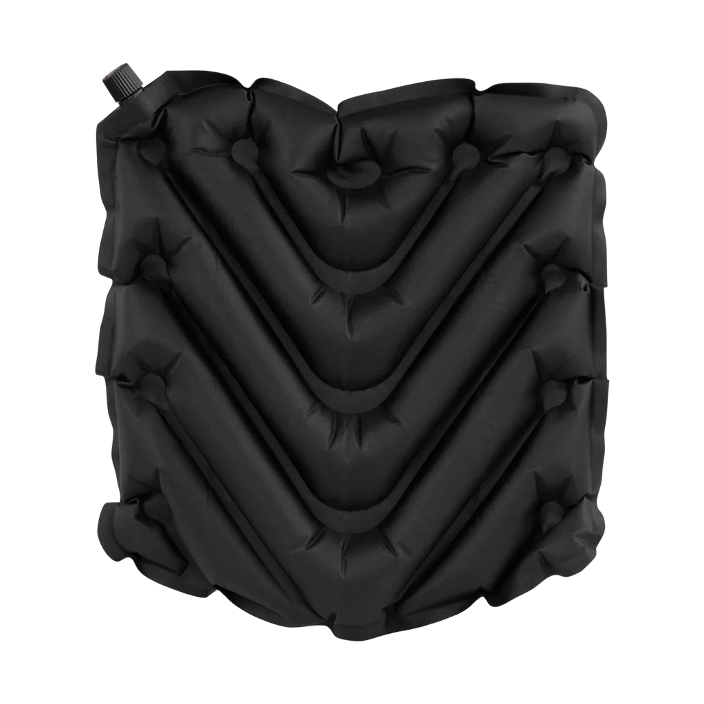 Secure-Hook College V Seat Inflatable Stadium Cushion - Iowa Hawkeyes - Choice 157 - Ergonomic Portable Stadium Seat for Sports Events Detail