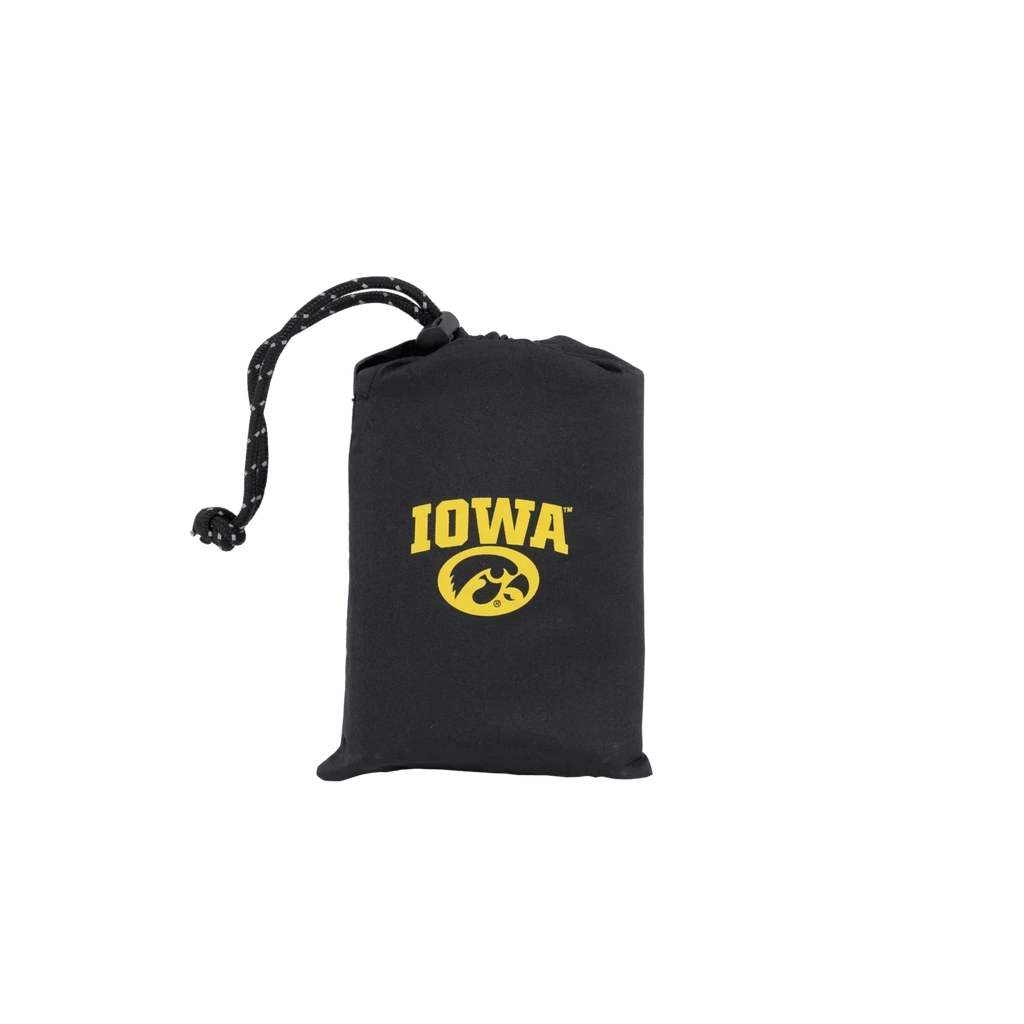 Secure-Hook College V Seat Inflatable Stadium Cushion - Iowa Hawkeyes - Choice 157 - Ergonomic Portable Stadium Seat for Sports Events Detail