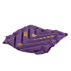 Bleacher-Friendly College V Seat Inflatable Stadium Cushion - LSU Tigers - Choice 762 - Grandstand Cushion Seat with Secure Under-Bench Hooks Detail
