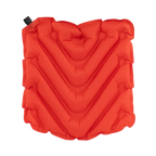 Ergonomic Back-Support College V Seat Inflatable Stadium Cushion - Nebraska Cornhuskers - Choice 277 - Grandstand Cushion Seat with Secure Under-Bench Hooks Detail