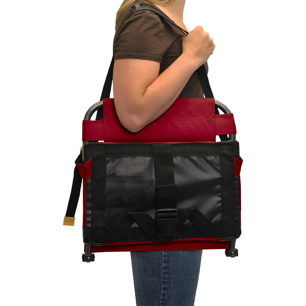 Ergonomic Back-Support BleacherBack - Choice 696 - Ergonomic Portable Stadium Seat for Sports Events Detail