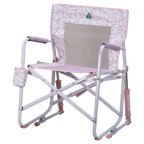 Luxury Camp Freestyle Rocker - Choice 711 - Heavy-Duty Kickback Rocker with Beverage Holder Detail