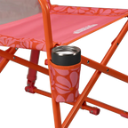 Luxury Camp Freestyle Rocker - Choice 711 - Heavy-Duty Kickback Rocker with Beverage Holder Detail