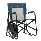 Heavy-Duty Freestyle Freestyle Rocker with Side Table - Choice 853 - Patented Spring-Action Rocking Chair for Camping Detail