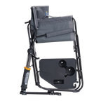 Heavy-Duty Freestyle Freestyle Rocker with Side Table - Choice 853 - Patented Spring-Action Rocking Chair for Camping Detail