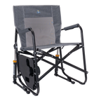 Heavy-Duty Freestyle Freestyle Rocker with Side Table - Choice 853 - Patented Spring-Action Rocking Chair for Camping Detail