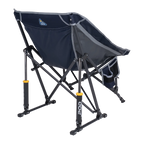 Luxury Camp Pod Rocker - Choice 933 - Heavy-Duty Kickback Rocker with Beverage Holder Detail