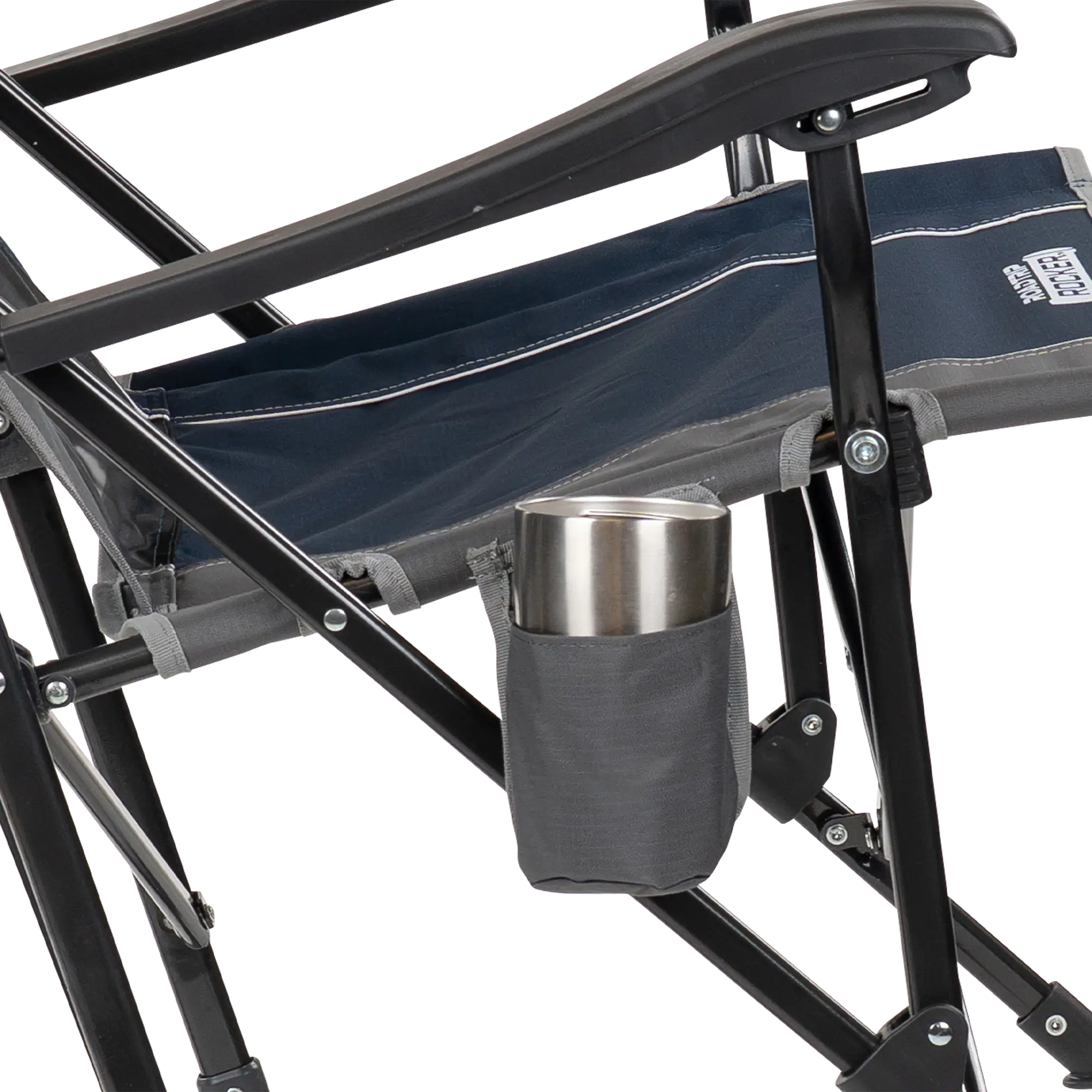 Heavy-Duty Freestyle RoadTrip Rocker - Choice 855 - Freestyle Rocker Portable Outdoor Folding Chair Detail