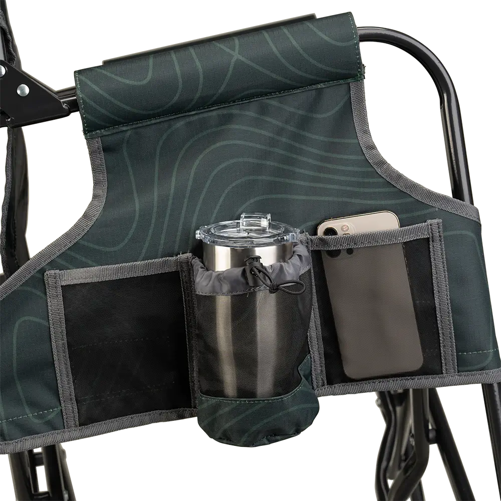 Patented Spring-Action Stowaway Rocker - Choice 794 - Patented Spring-Action Rocking Chair for Camping Detail
