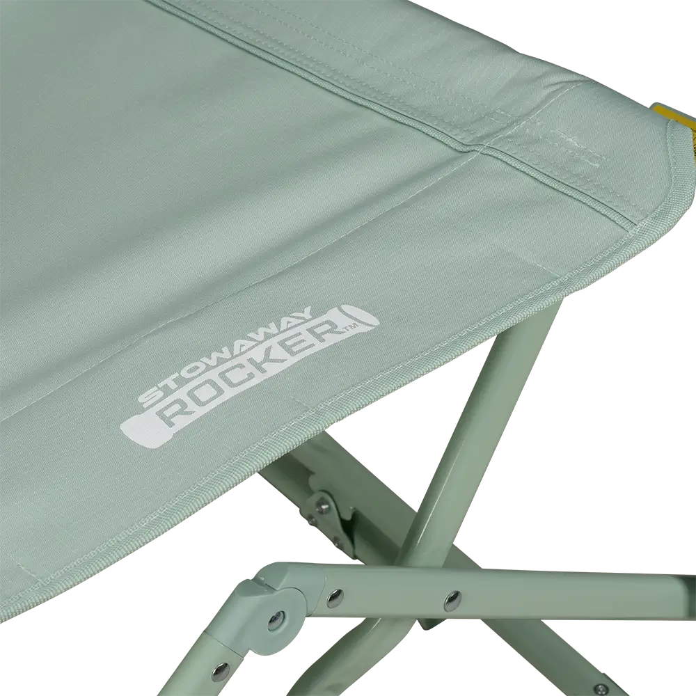 Patented Spring-Action Stowaway Rocker - Choice 794 - Patented Spring-Action Rocking Chair for Camping Detail