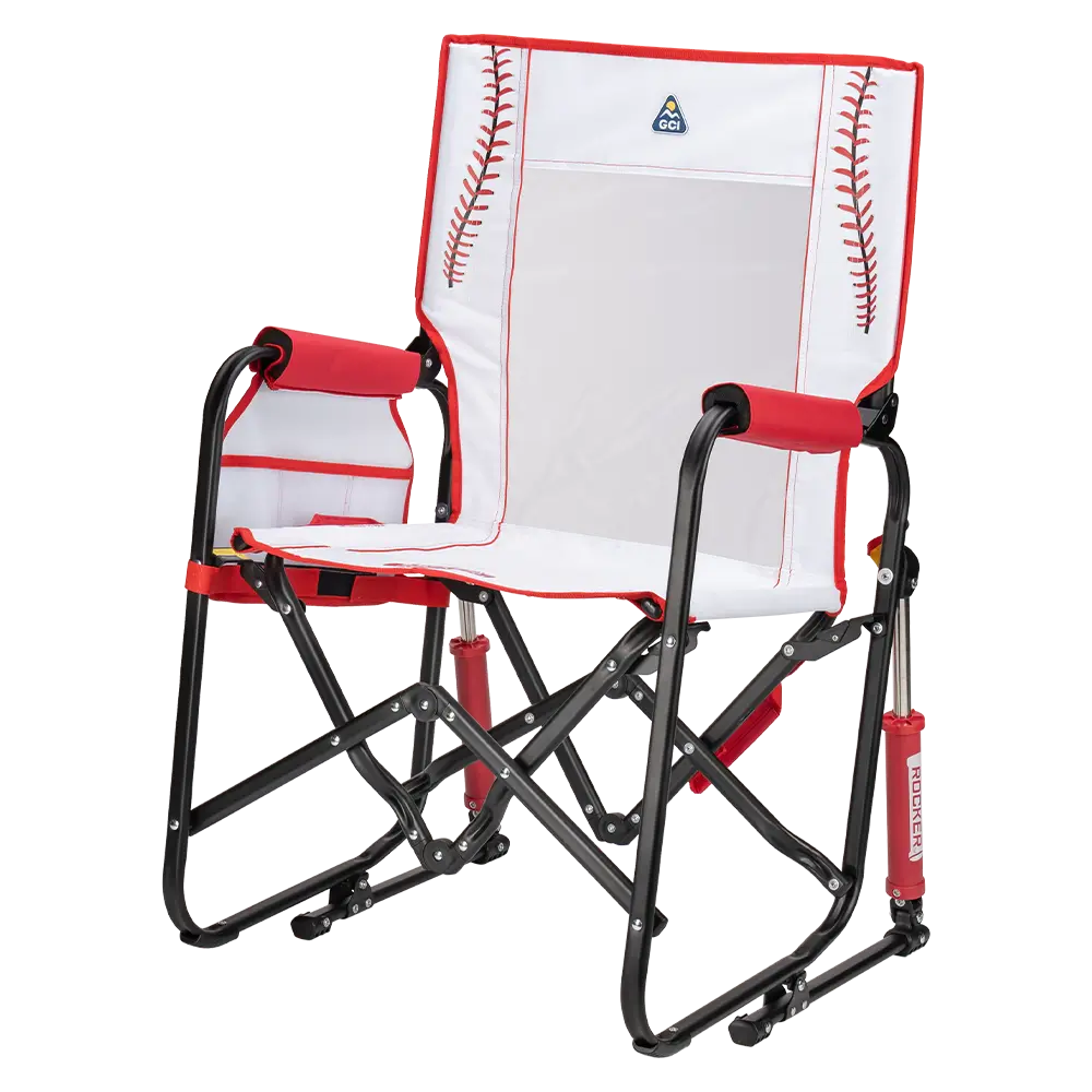 Patented Spring-Action Stowaway Rocker - Choice 794 - Patented Spring-Action Rocking Chair for Camping Detail