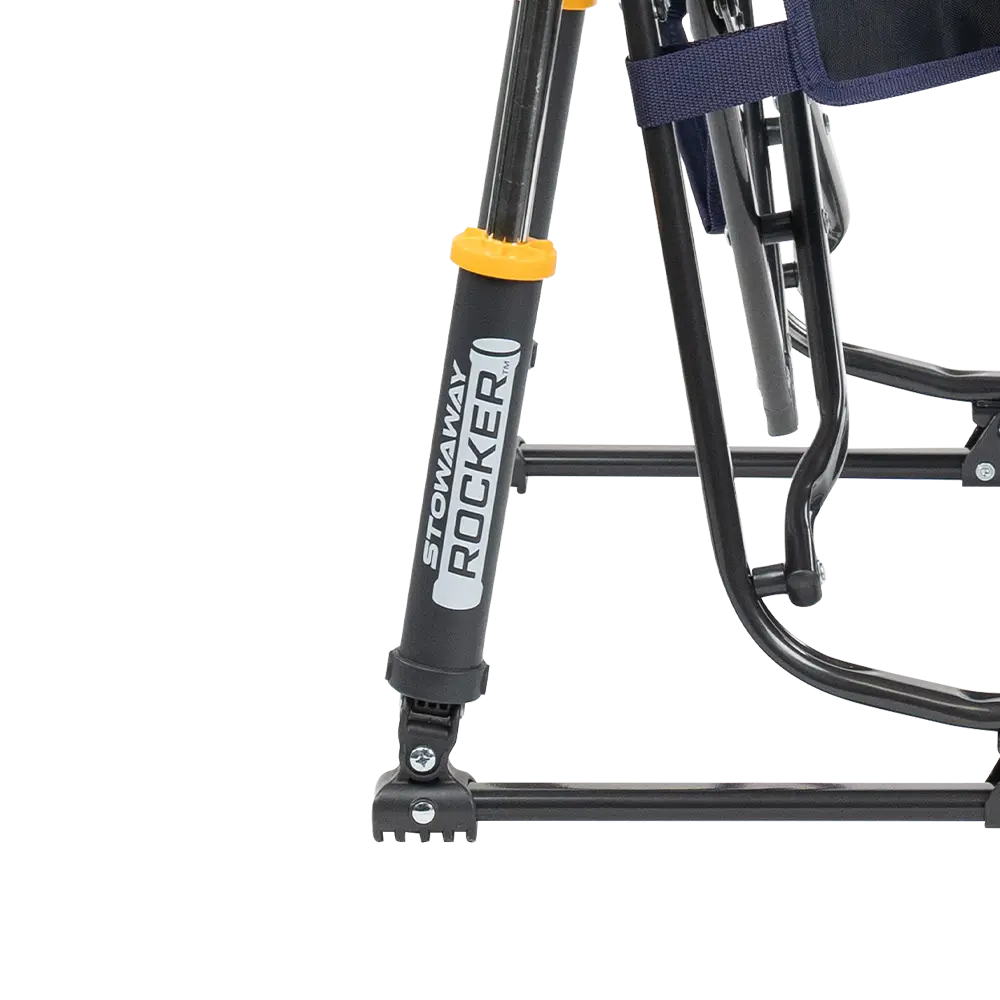 Patented Spring-Action Stowaway Rocker - Choice 794 - Patented Spring-Action Rocking Chair for Camping Detail