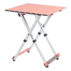 Heavy-Duty Grilling Compact Camp Table 20 - Choice 513 - Portable Camping Table with Heat-Resistant Countertop - Coral