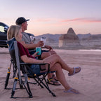 Heavy-Duty Freestyle Kickback Rocker - Choice 345 - Heavy-Duty Kickback Rocker with Beverage Holder Detail