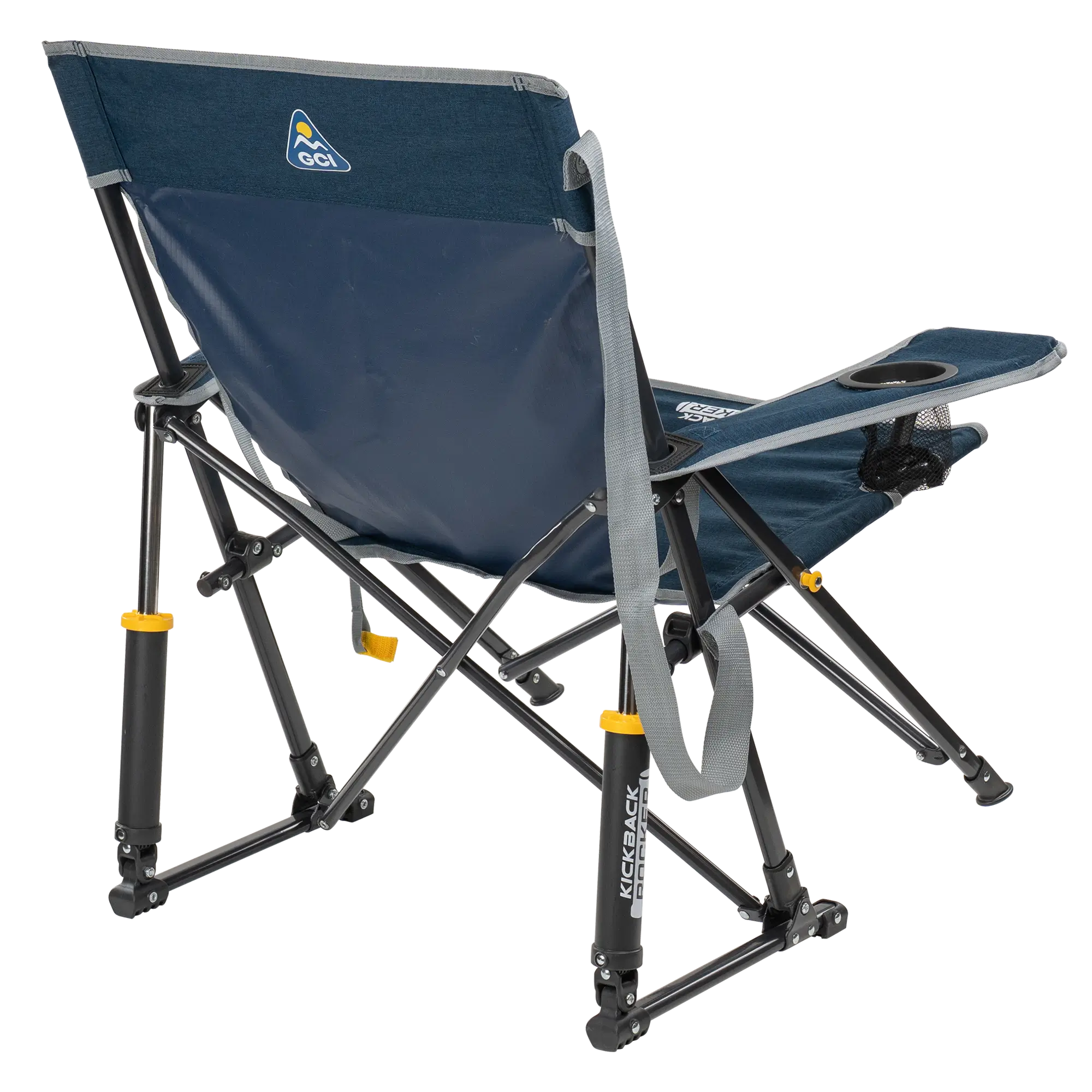 Heavy-Duty Freestyle Kickback Rocker - Choice 345 - Heavy-Duty Kickback Rocker with Beverage Holder Detail