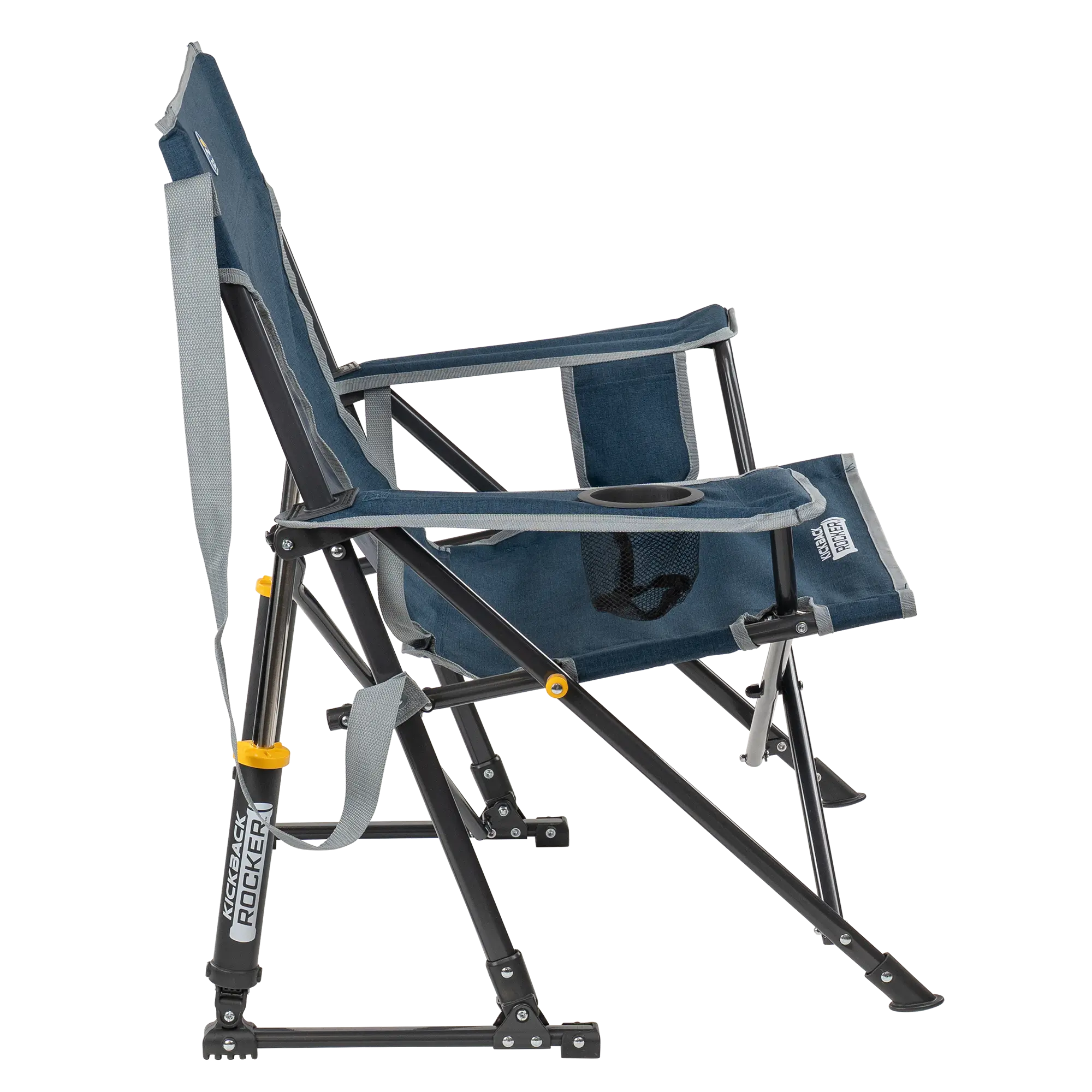 Heavy-Duty Freestyle Kickback Rocker - Choice 345 - Heavy-Duty Kickback Rocker with Beverage Holder Detail