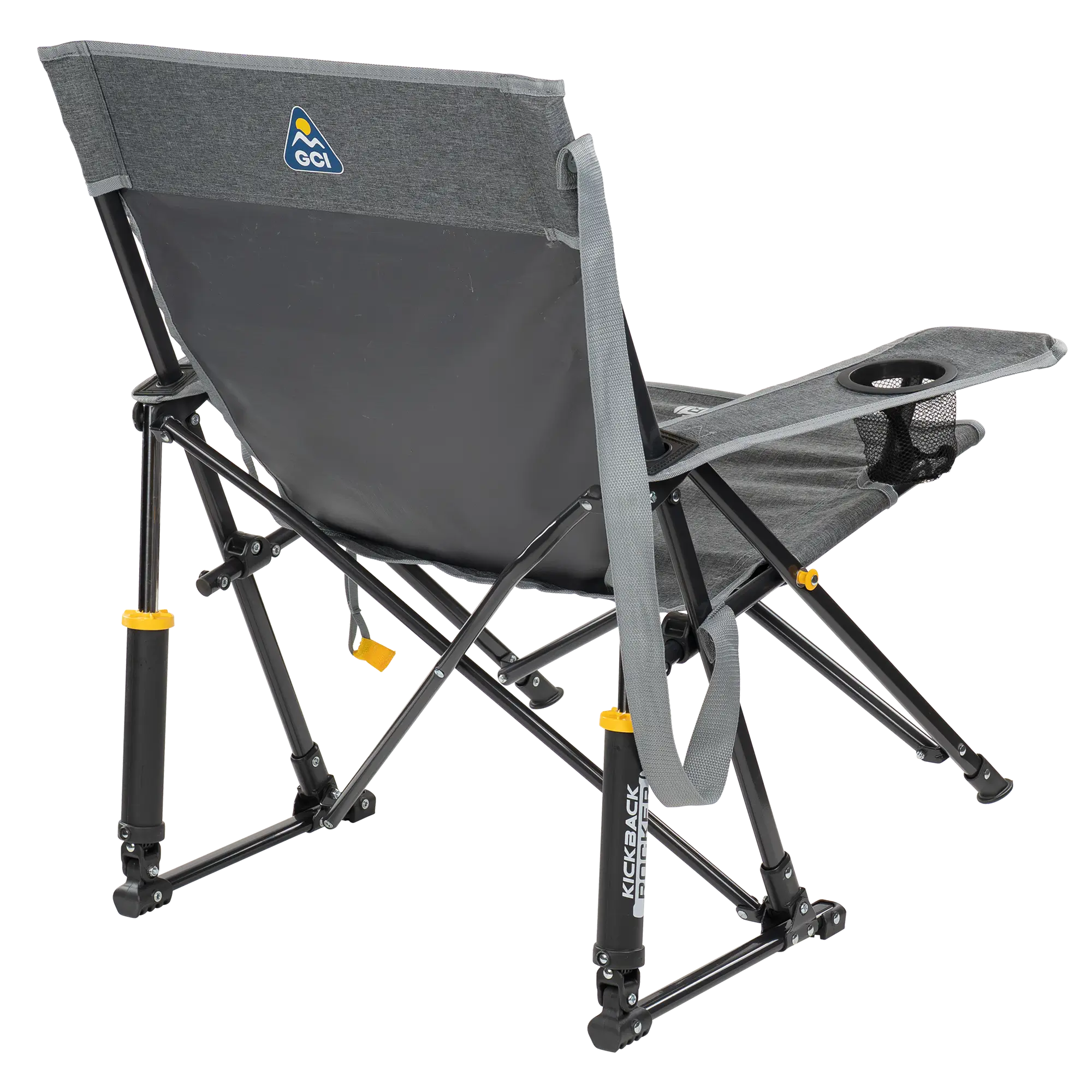 Heavy-Duty Freestyle Kickback Rocker - Choice 345 - Heavy-Duty Kickback Rocker with Beverage Holder Detail