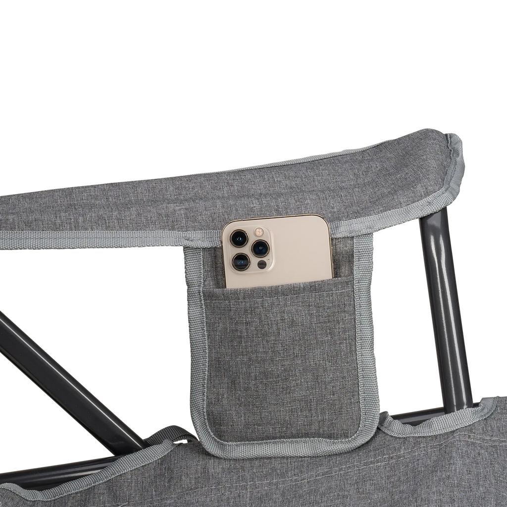 Heavy-Duty Freestyle Kickback Rocker - Choice 345 - Heavy-Duty Kickback Rocker with Beverage Holder Detail
