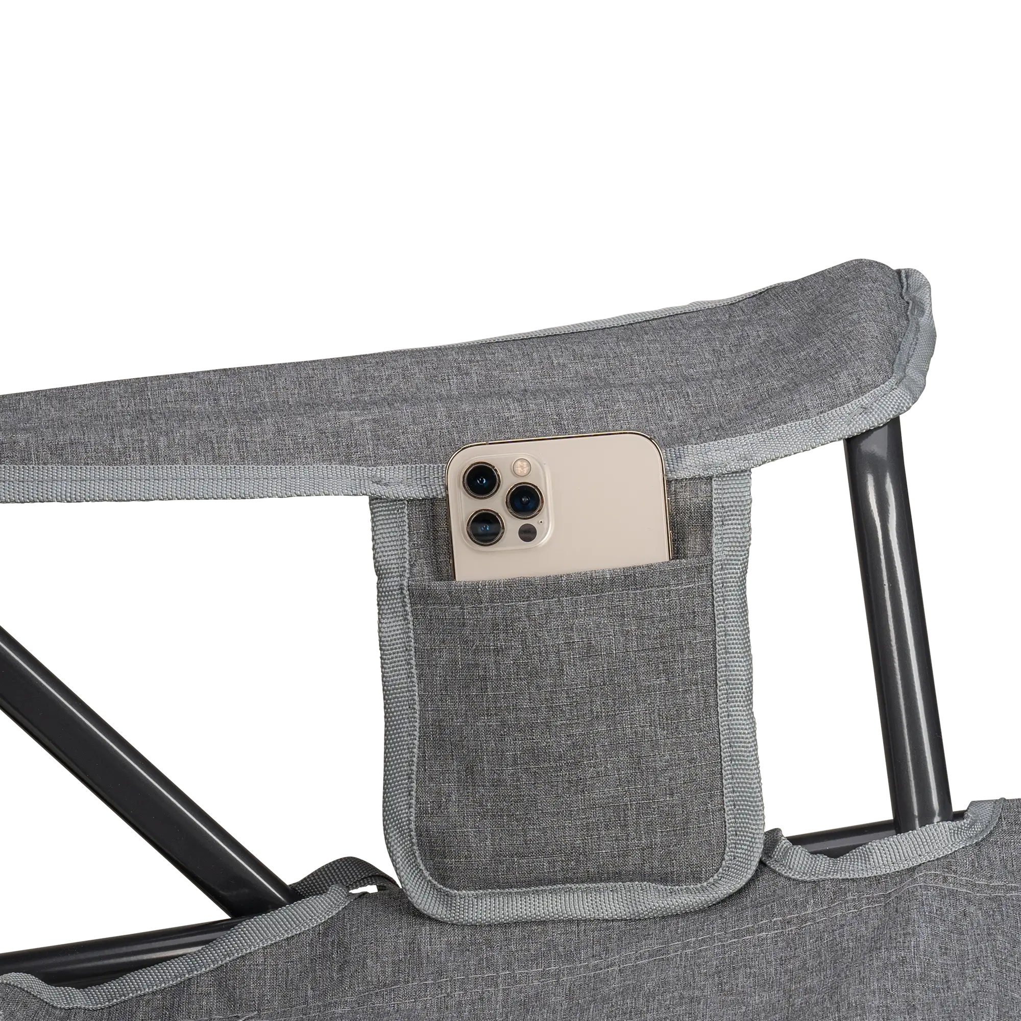 Heavy-Duty Freestyle Kickback Rocker - Choice 345 - Heavy-Duty Kickback Rocker with Beverage Holder Detail