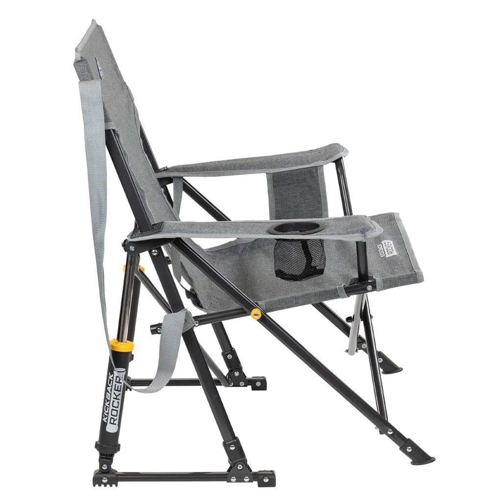Heavy-Duty Freestyle Kickback Rocker - Choice 345 - Heavy-Duty Kickback Rocker with Beverage Holder Detail