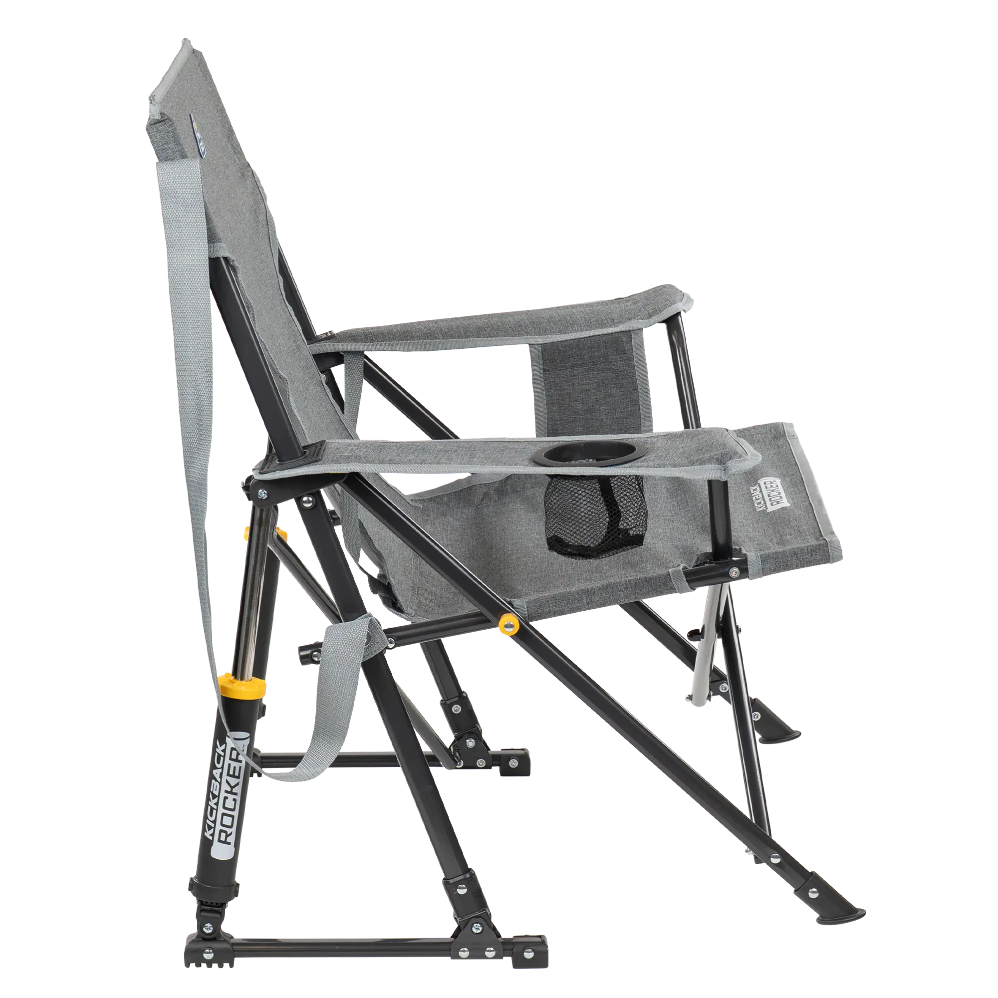 Heavy-Duty Freestyle Kickback Rocker - Choice 345 - Heavy-Duty Kickback Rocker with Beverage Holder Detail