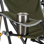 Heavy-Duty Freestyle Kickback Rocker - Choice 345 - Heavy-Duty Kickback Rocker with Beverage Holder Detail