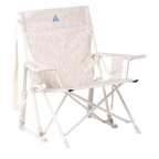 Heavy-Duty Freestyle Kickback Rocker - Choice 345 - Heavy-Duty Kickback Rocker with Beverage Holder - Soft Neutral Leaf
