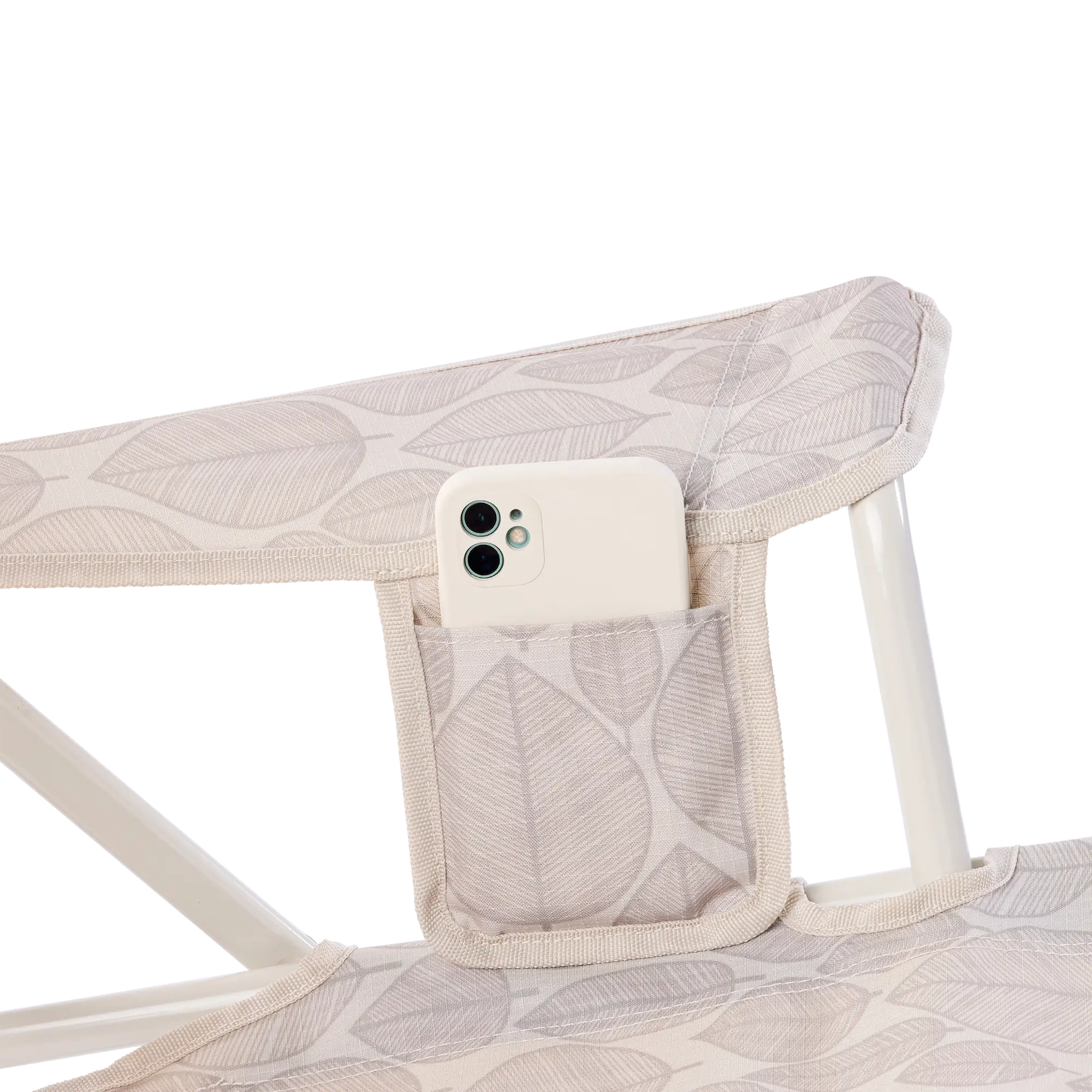 Heavy-Duty Freestyle Kickback Rocker - Choice 345 - Heavy-Duty Kickback Rocker with Beverage Holder Detail