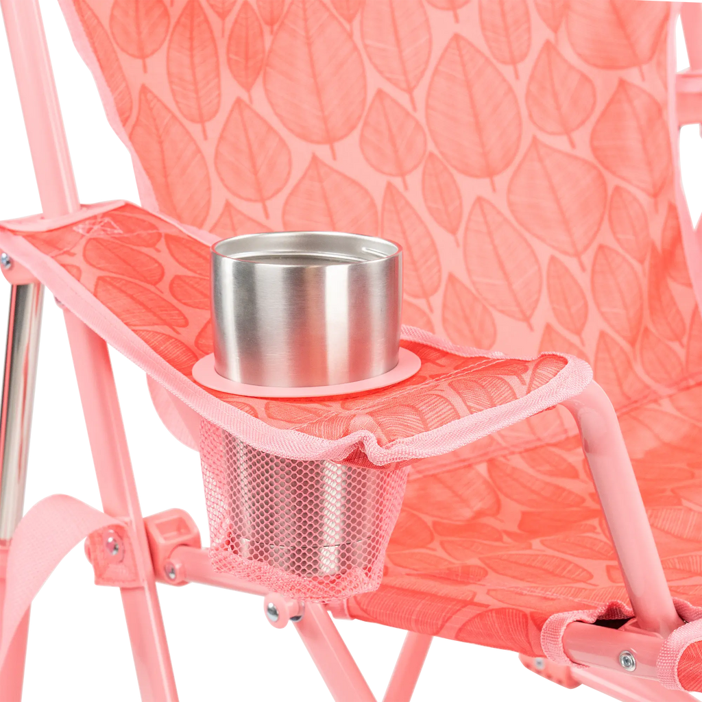 Heavy-Duty Freestyle Kickback Rocker - Choice 345 - Heavy-Duty Kickback Rocker with Beverage Holder Detail