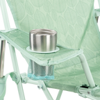 Heavy-Duty Freestyle Kickback Rocker - Choice 345 - Heavy-Duty Kickback Rocker with Beverage Holder Detail