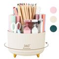 Modern SKYDUE 360 Rotating Plastic Desk Pen Organizer with 5 Kit