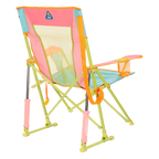Smooth Motion Comfort Pro Rocker - Choice 375 - Heavy-Duty Kickback Rocker with Beverage Holder Detail