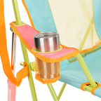 Smooth Motion Comfort Pro Rocker - Choice 375 - Heavy-Duty Kickback Rocker with Beverage Holder Detail