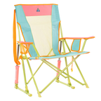 Smooth Motion Comfort Pro Rocker - Choice 375 - Heavy-Duty Kickback Rocker with Beverage Holder - Sweet Tea