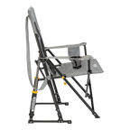 Smooth Motion Comfort Pro Rocker - Choice 375 - Heavy-Duty Kickback Rocker with Beverage Holder Detail