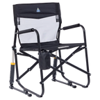 Patented Spring-Action Freestyle Rocker Elite - Choice 460 - Freestyle Rocker Portable Outdoor Folding Chair - Black