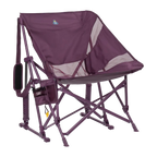 Smooth Motion Pod Rocker Elite - Choice 832 - Freestyle Rocker Portable Outdoor Folding Chair - Pastel Amethyst