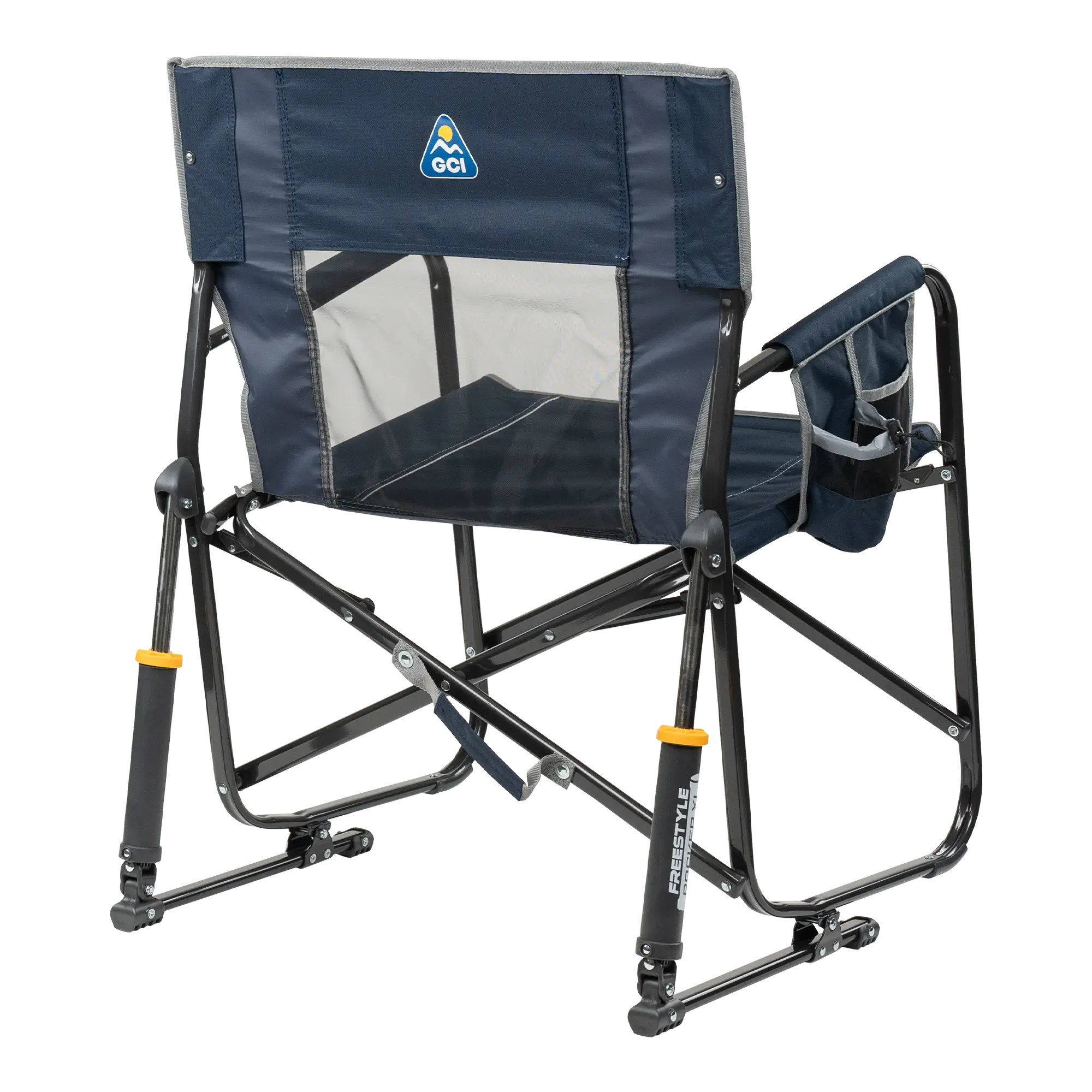 Patented Spring-Action Freestyle Rocker XL - Choice 552 - Freestyle Rocker Portable Outdoor Folding Chair Detail