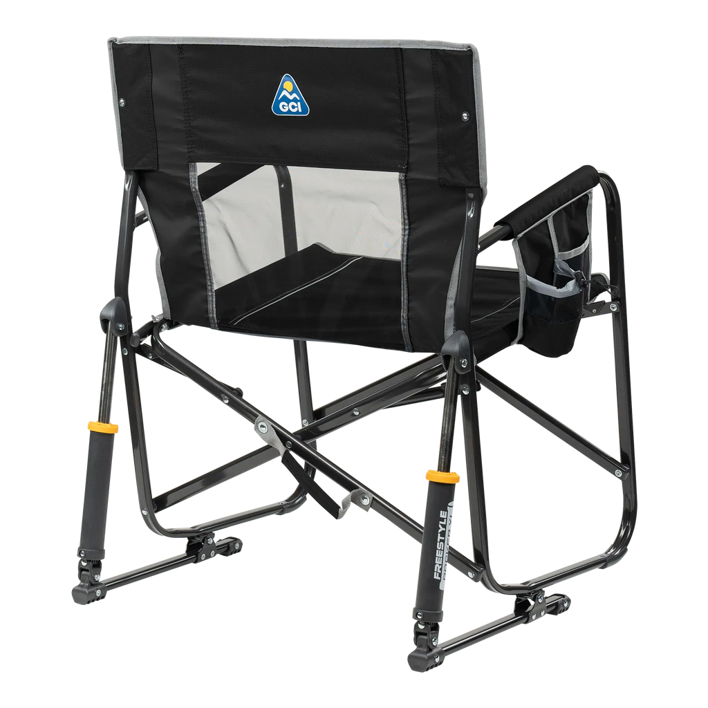 Patented Spring-Action Freestyle Rocker XL - Choice 552 - Freestyle Rocker Portable Outdoor Folding Chair Detail