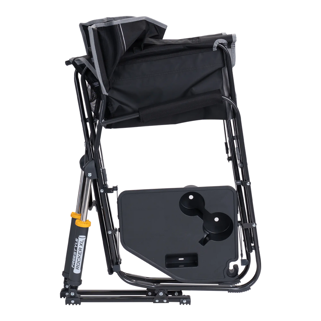 Smooth Motion Freestyle Rocker XL with Side Table - Choice 836 - Freestyle Rocker Portable Outdoor Folding Chair Detail