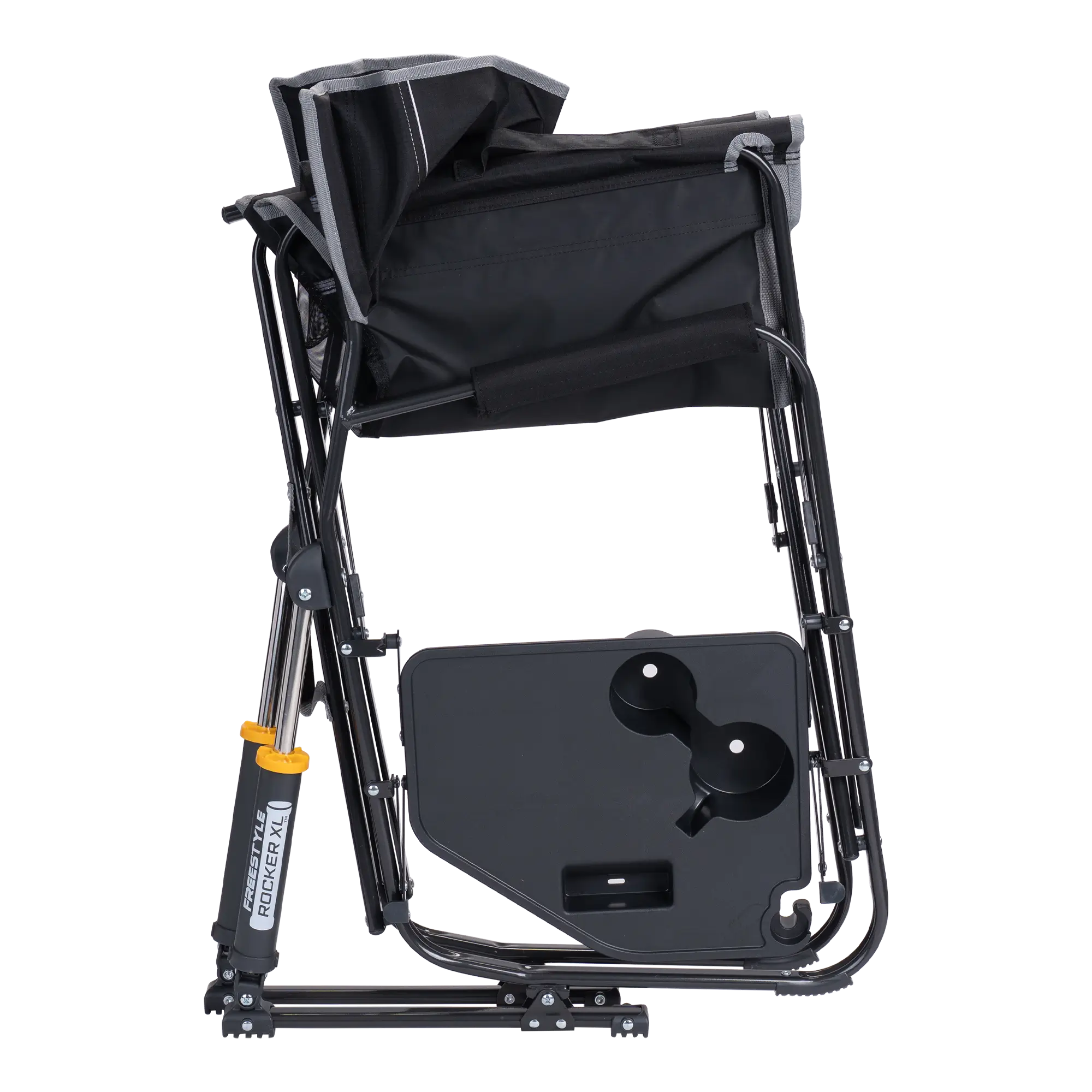 Smooth Motion Freestyle Rocker XL with Side Table - Choice 836 - Freestyle Rocker Portable Outdoor Folding Chair Detail