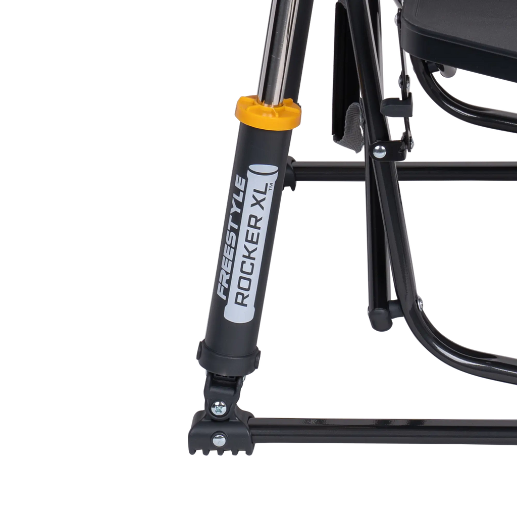 Smooth Motion Freestyle Rocker XL with Side Table - Choice 836 - Freestyle Rocker Portable Outdoor Folding Chair Detail