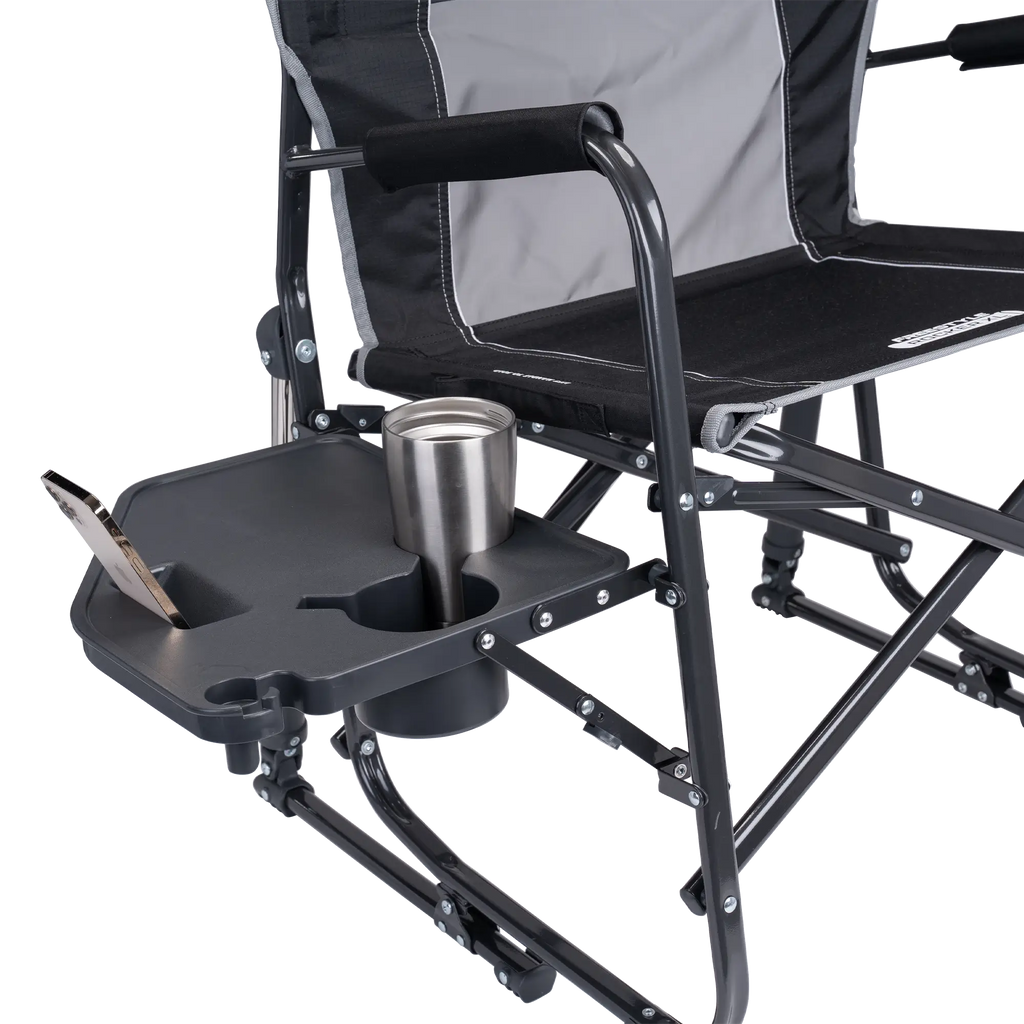 Smooth Motion Freestyle Rocker XL with Side Table - Choice 836 - Freestyle Rocker Portable Outdoor Folding Chair Detail