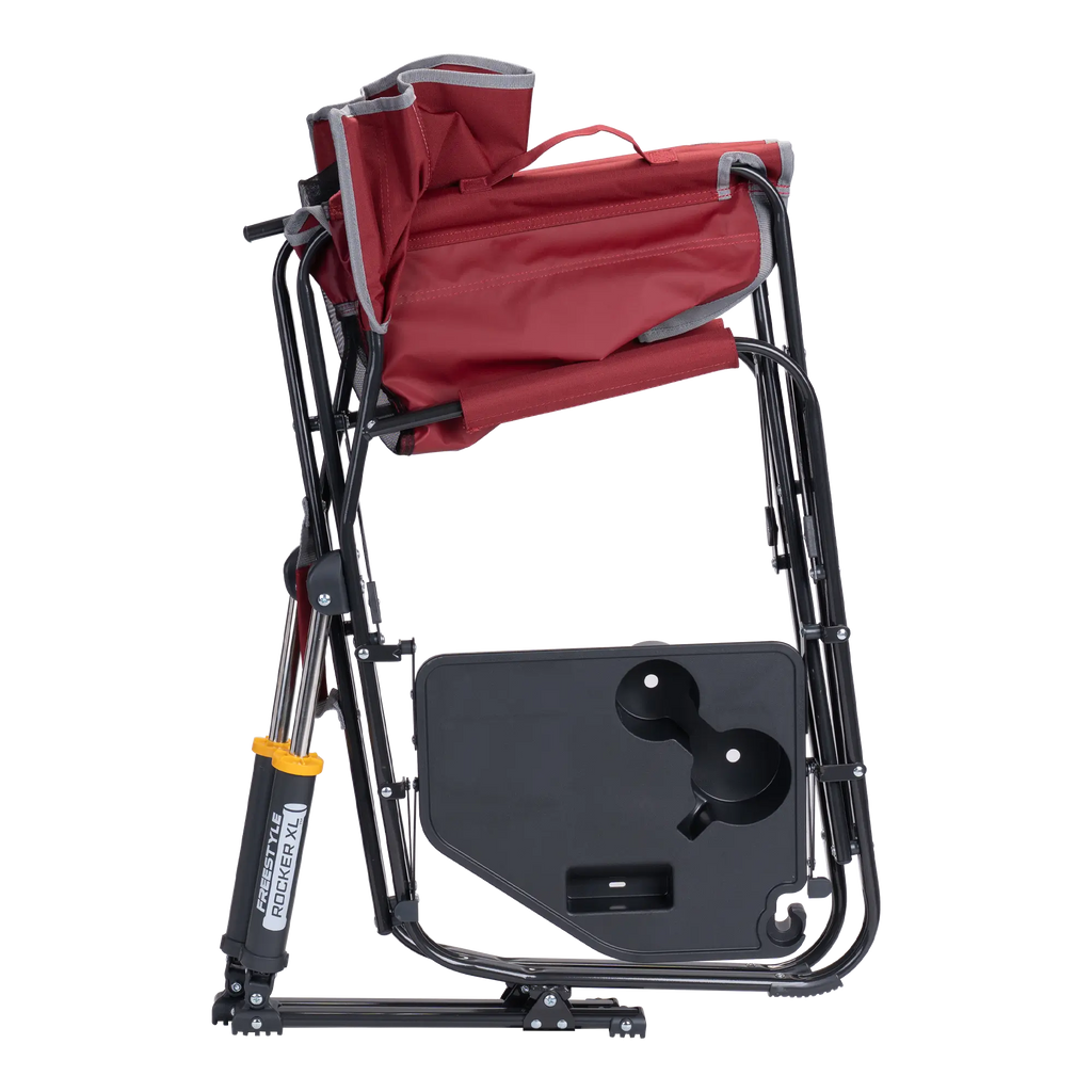 Smooth Motion Freestyle Rocker XL with Side Table - Choice 836 - Freestyle Rocker Portable Outdoor Folding Chair Detail