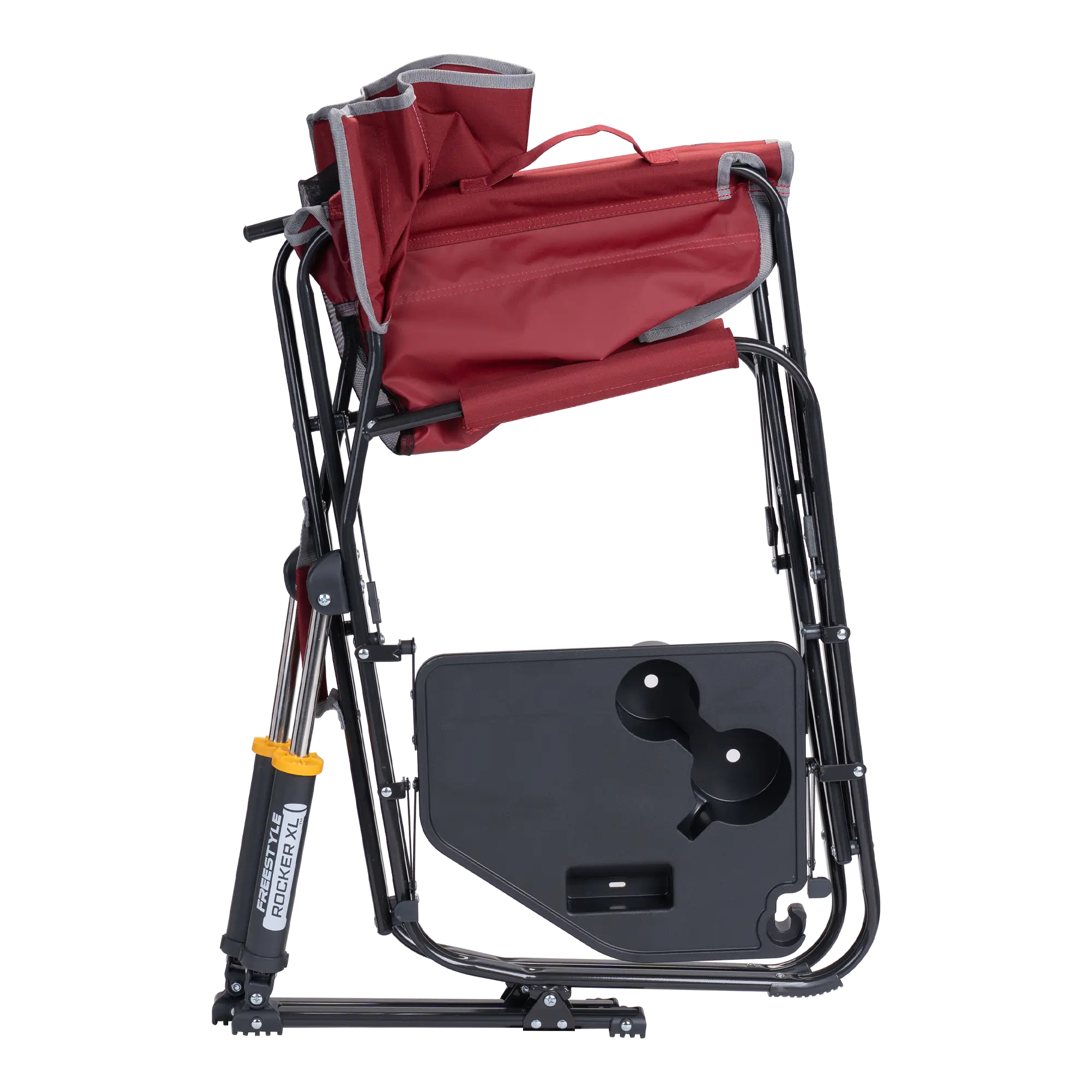 Smooth Motion Freestyle Rocker XL with Side Table - Choice 836 - Freestyle Rocker Portable Outdoor Folding Chair Detail